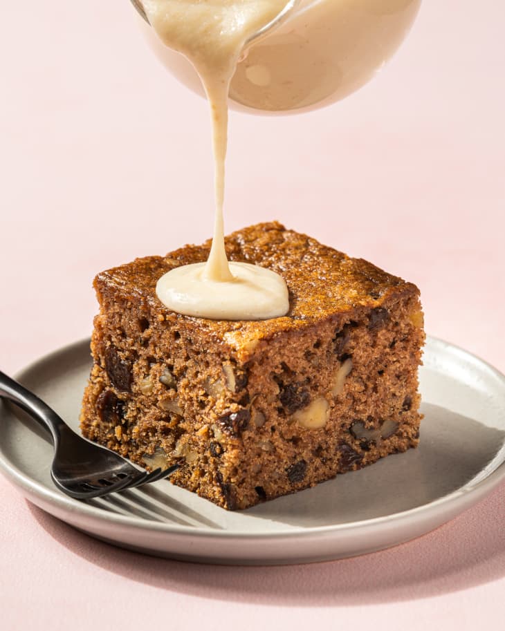 Applesauce Cake Recipe (with Hot Rum Sauce) The Kitchn